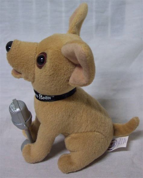Pinch the right ear to hear. . Taco bell dog toy